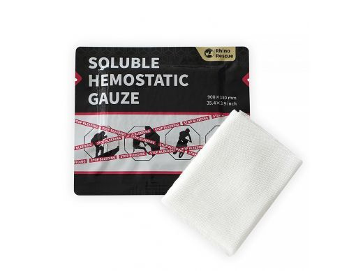 Марля кровоостанавливающая (RHINO RESCUE) Soluble Hemostatic Gauze ...