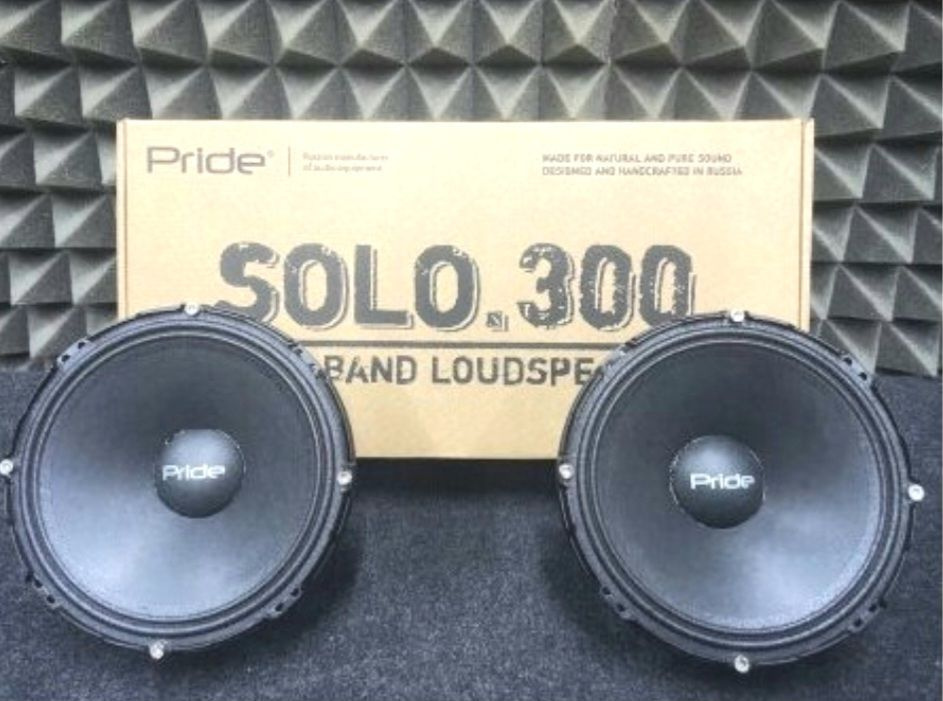 Колонки автомобильные ПРАЙД SOLO 300, 105DB, 600w максимального чистого ...