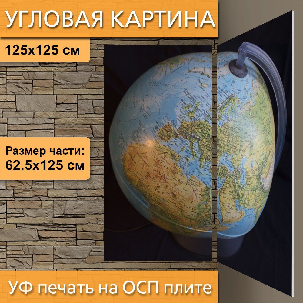 Угловая модульная картина 