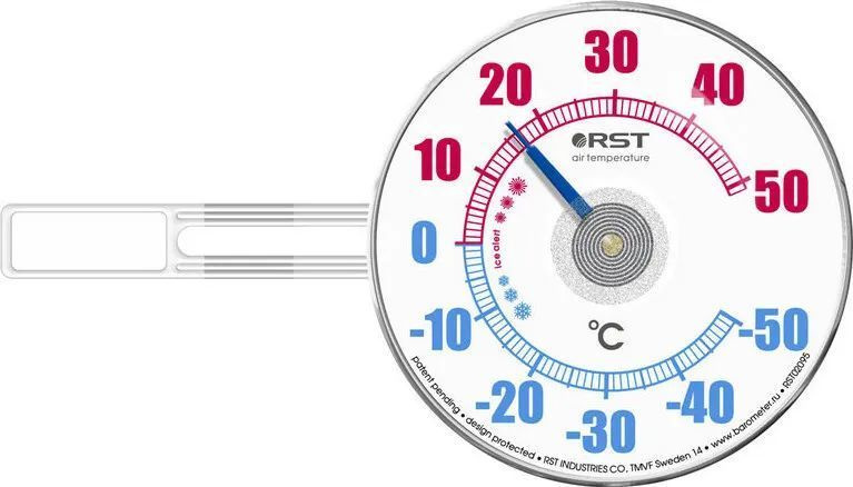 Термометр биметаллический на липучке RST-02095 - купить с доставкой по ...