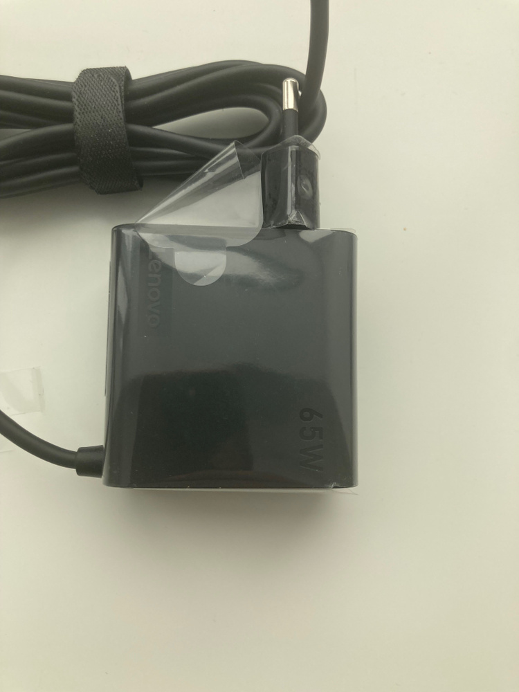 Lenovo Блок питания для ноутбука, 65 Вт, USB тип C (разъем) - купить с ...