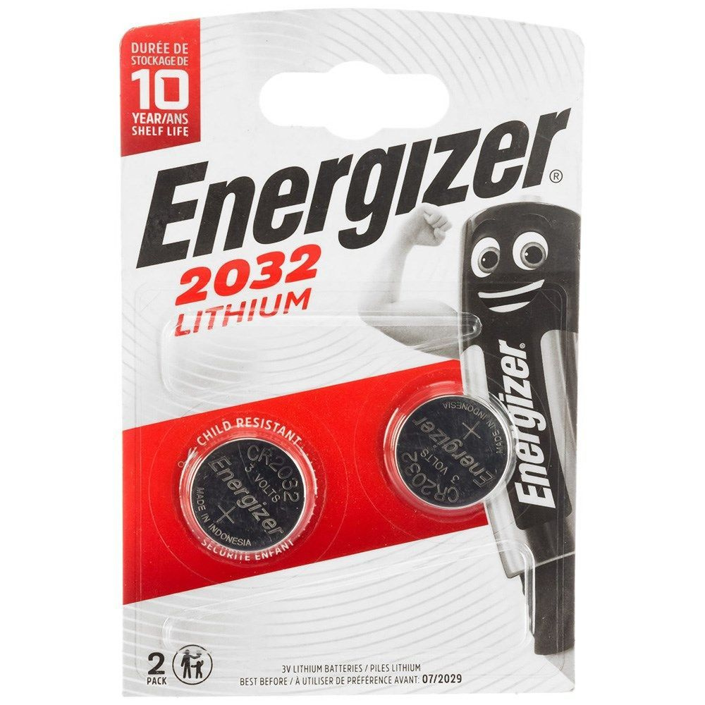 Energizer Батарейка CR2032, Литиевый тип, 2 шт - купить с доставкой по ...