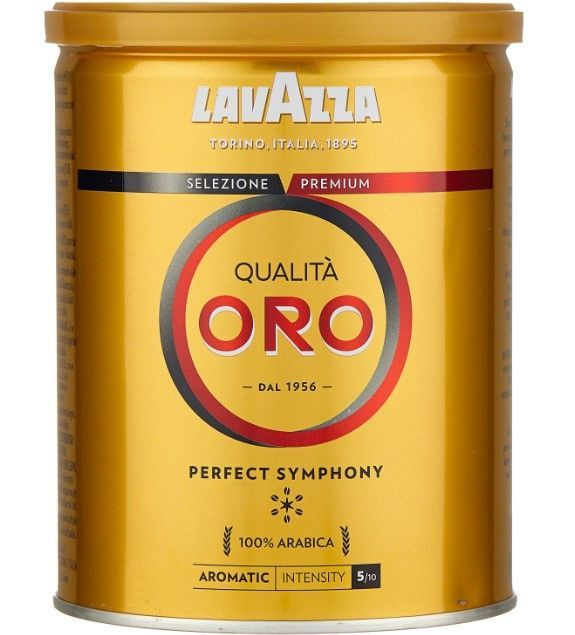 Кофе Молотый Lavazza Qualita Oro 250 г Ж/Б #1