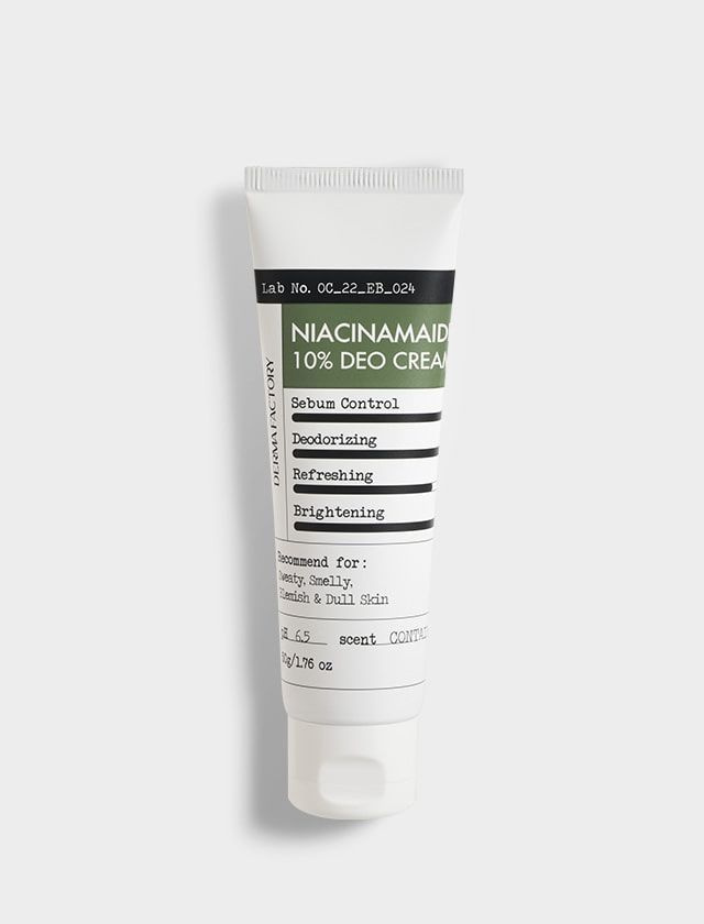 Derma Factory Крем-дезодорант для тела с ниацинамидом Корея, Niacinamide 10% Deo Cream, 50 мл  #1