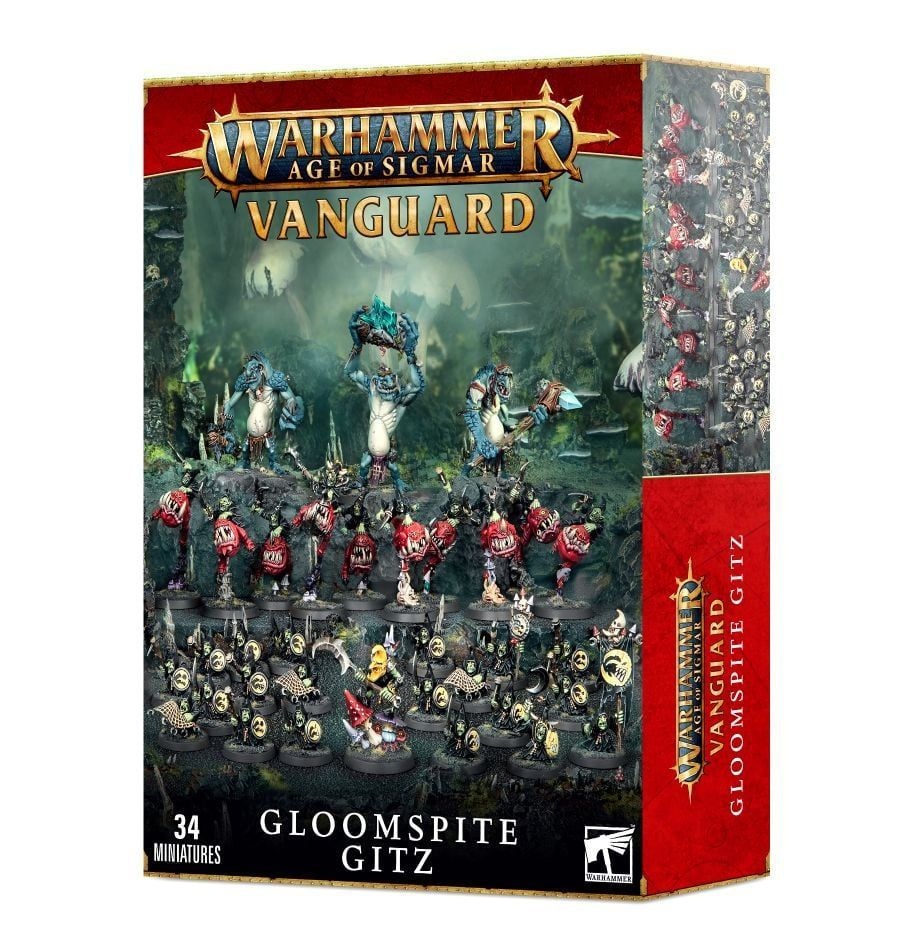 Набор фигурок для моделирования Games Workshop Warhammer Vanguard:  Gloomspite Gitz - купить с доставкой по выгодным ценам в интернет-магазине  OZON (1047826528)