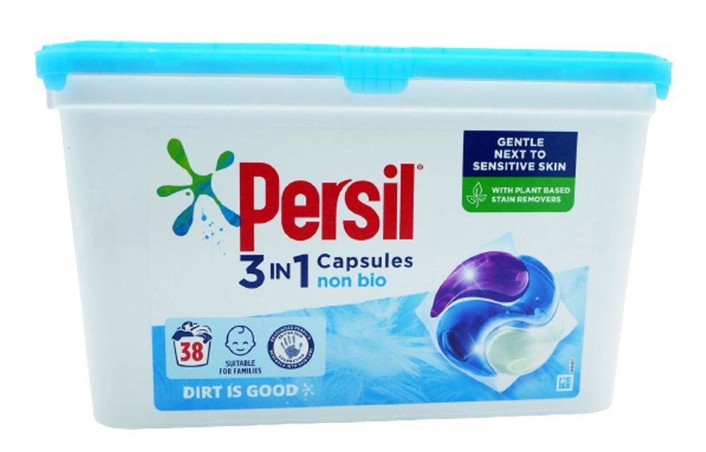 Капсулы для стирки Persil 3 in 1 Non Bio Pods 38 шт. (Финляндия) #1