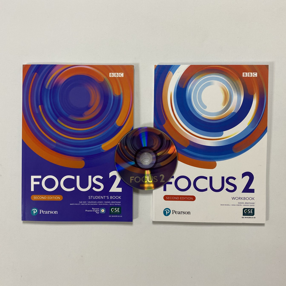 Focus 2, Student's Book, Workbook + CD ( учебник, раб.тетрадь и диск ...