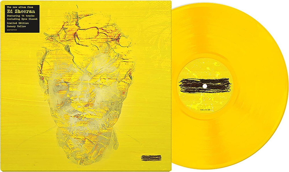 Ed Sheeran Subtract ( - ) Yellow Vinyl (LP) Эд Ширан на жёлтом виниле #1