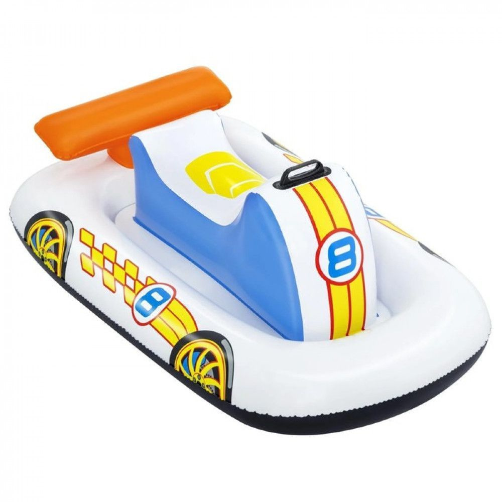 Лодочка надувная Bestway 41480 Funspeakers Police Car Baby Boat (110х75см)  - купить по выгодной цене в интернет-магазине OZON (1011474827)