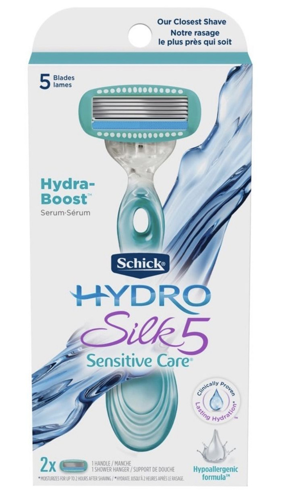Бритвенный станок SCHICK / Wilkinson Sword HYDRO SILK - купить с ...
