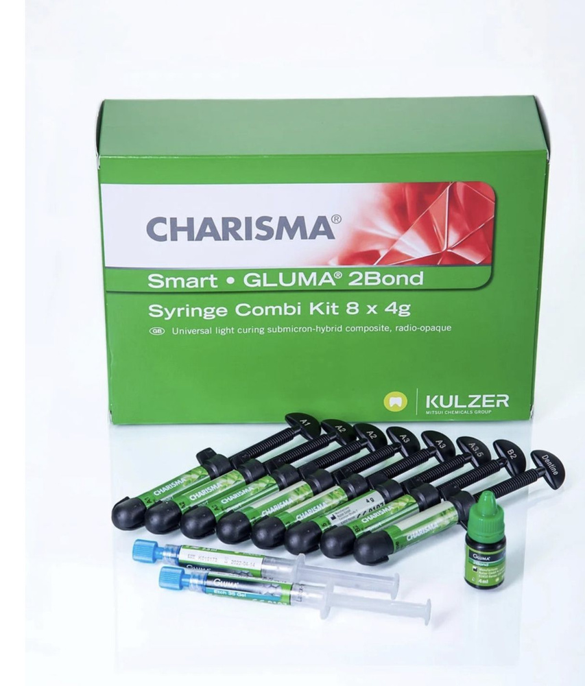 Charisma Smart Syr Combi kit (8шпр. х 4г + Gluma 2Bond ...
