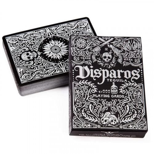 Карты игральные Disparos Black Playing Cards #1