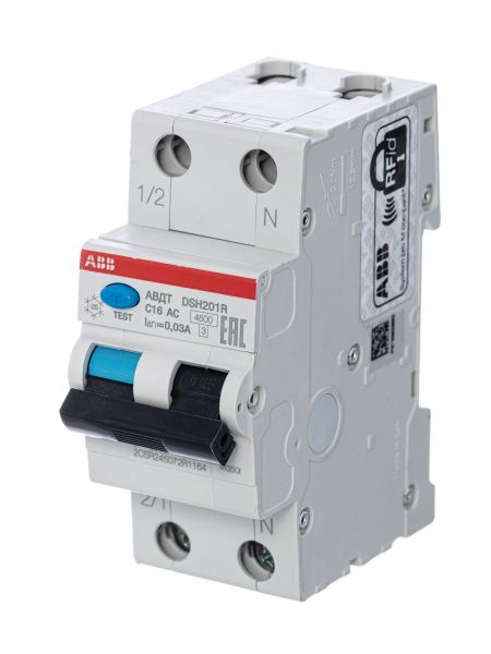 ABB Выключатель автоматический дифференциального тока тока DSH201R C16 AC30, 2CSR245072R1164  #1