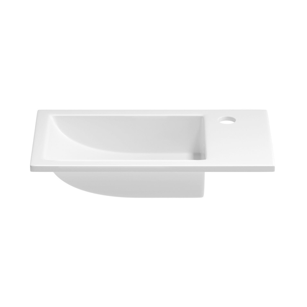 Мебельная раковина для ванной Wellsee WC Area 151805000: прямоугольная, ширина умывальника 45 см, цвет #1