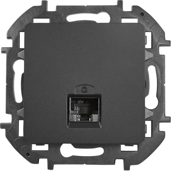 Розетка встраиваемая Lexman Lilian RJ45 UTP cat 5e без заземления цвет ...