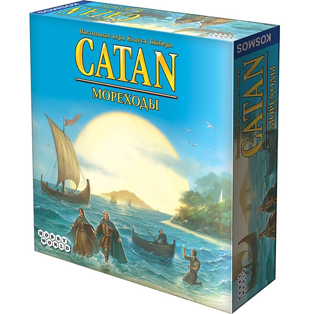 Дополнение для настольной игры Catan: Мореходы - купить с доставкой по  выгодным ценам в интернет-магазине OZON (1294656392)