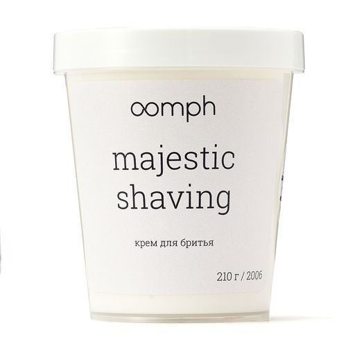 OOMPH Крем для бритья Majestic shaving 210г #1