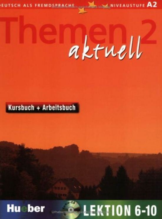 Themen aktuell 2 Kursbuch + Arbeitsbuch Lektion 6-10 + Audio CD