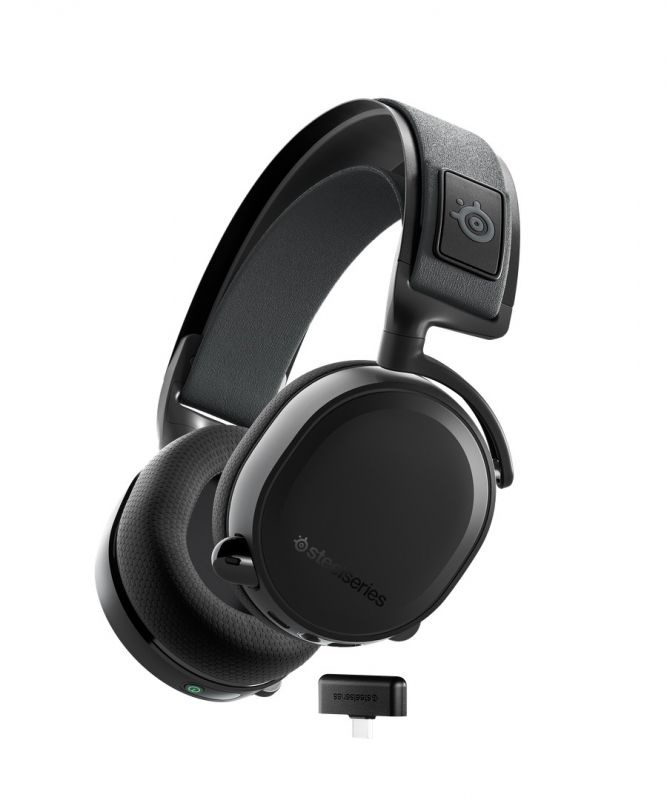 Гарнитура STEELSERIES Arctis 7+ Wireless Black #1