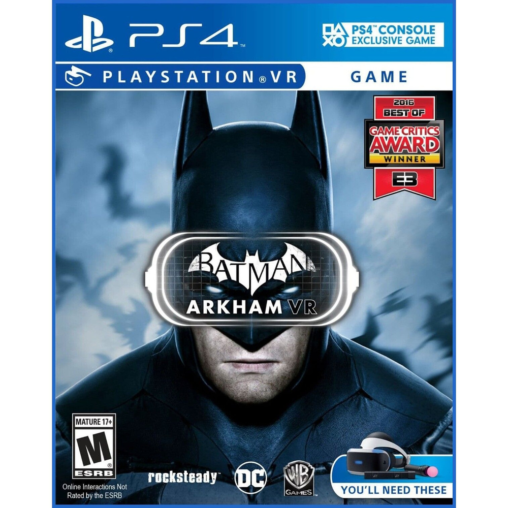 Игра Batman: Arkham VR (PS4, только для PS VR)