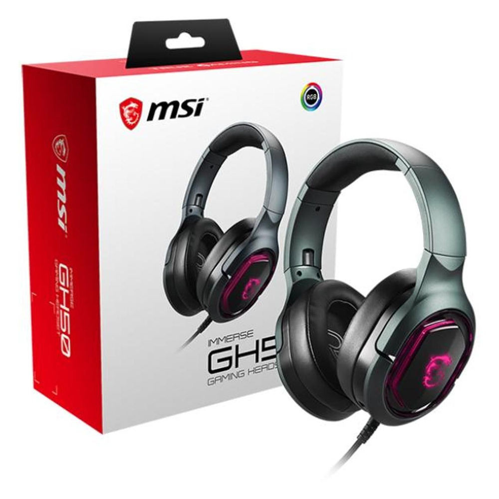Наушники Полноразмерные MSI IMMERSE GH50 - купить по доступным ценам в ...