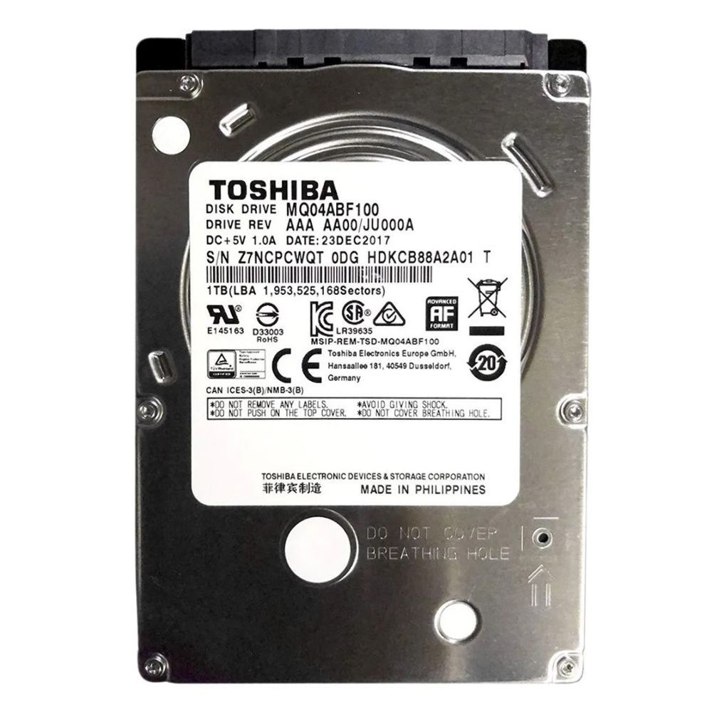 1 ТБ Внутренний жесткий диск Toshiba HDD SATA3 6GB/S 2.5