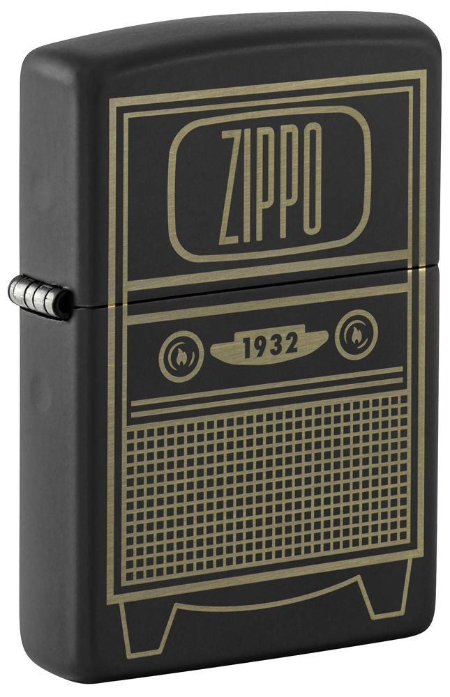 Зажигалка бензиновая ZIPPO Vintage TV Design 48619 #1