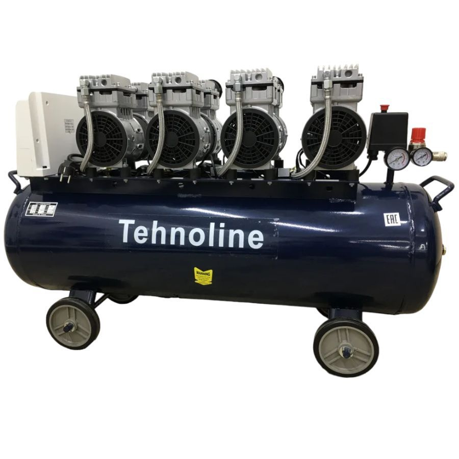 Компрессор безмасляный Tehnoline TB750/4/50/100L