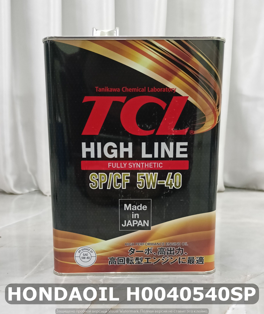  моторное TCL 5W-40 Синтетическое -  в е .