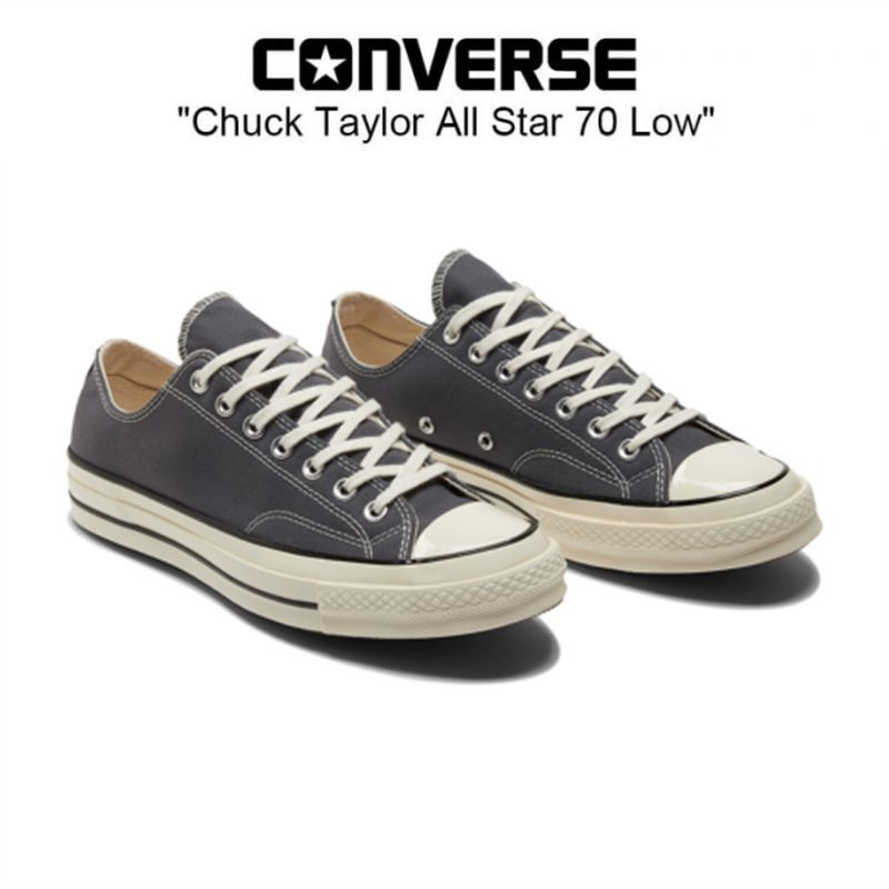 Dark grey converse on sale