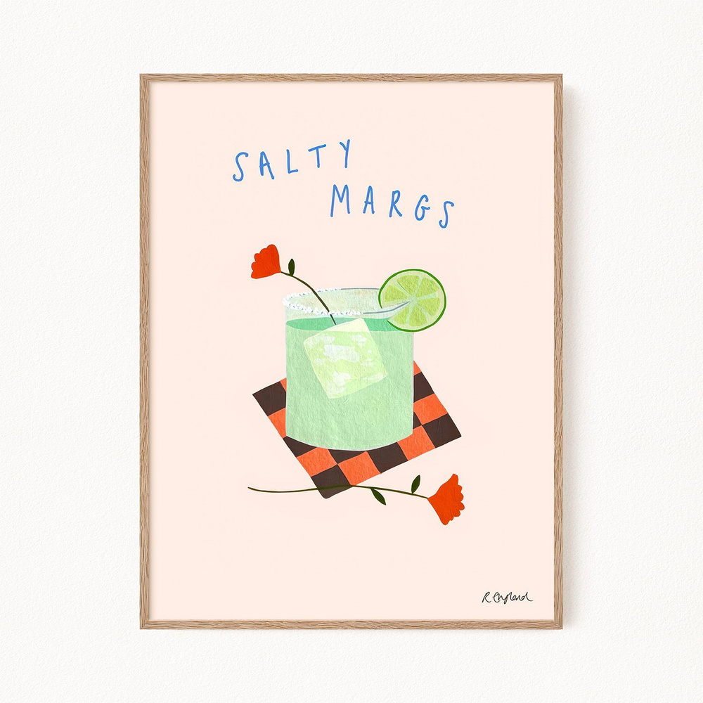 Постер для кухни "Salty Margs", 40х60 см #1