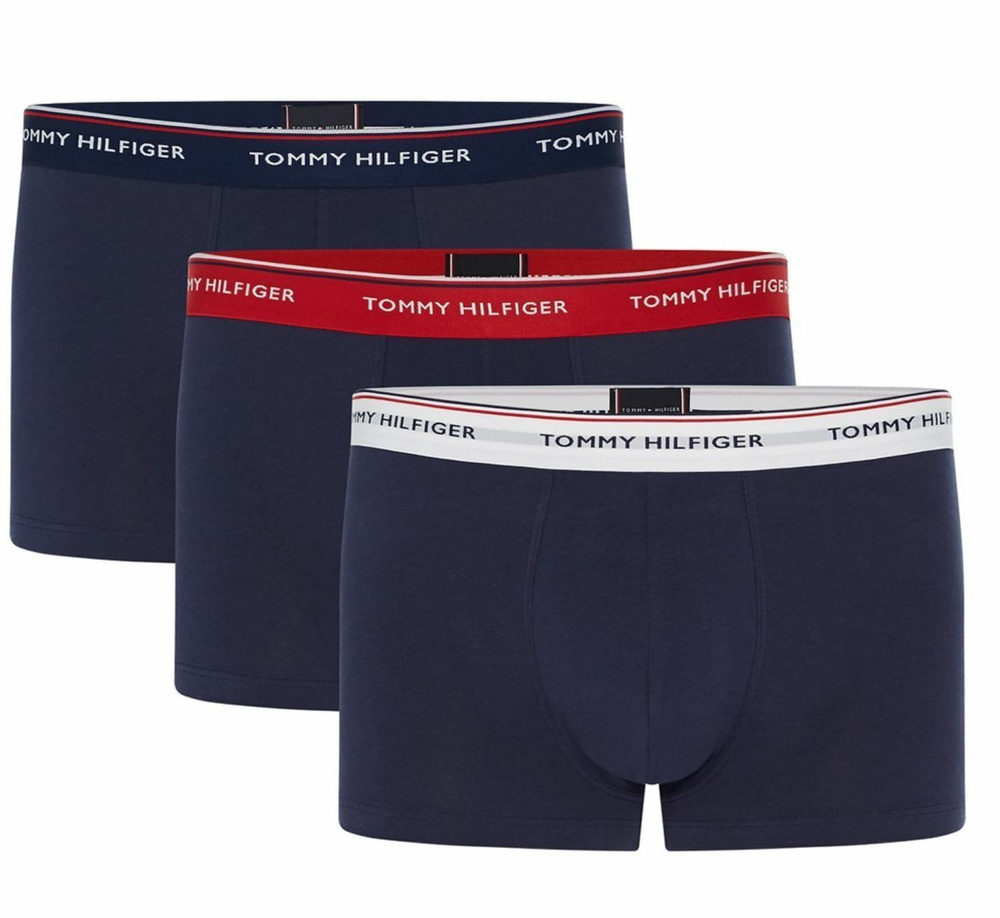 Комплект трусов транки Tommy Hilfiger, 3 шт #1