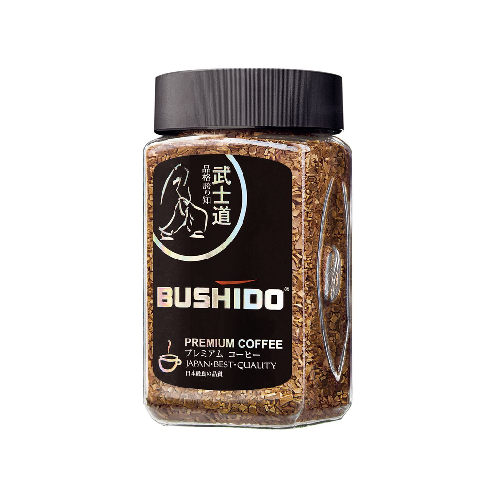 Кофе растворимый BUSHIDO Black Katana, 100 г #1