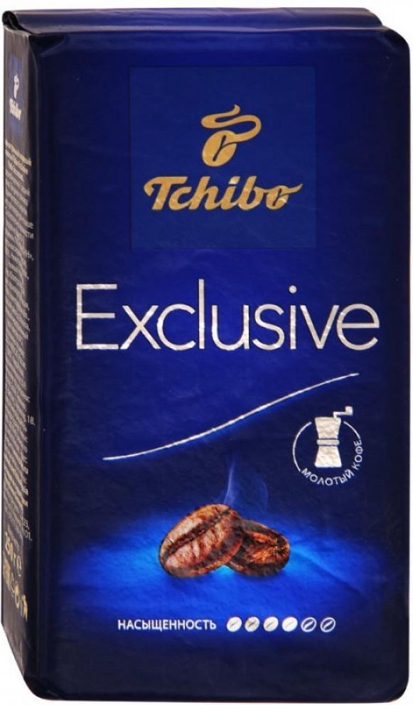 Кофе Tchibo Exclusive молотый 250 г - купить с доставкой по выгодным ...