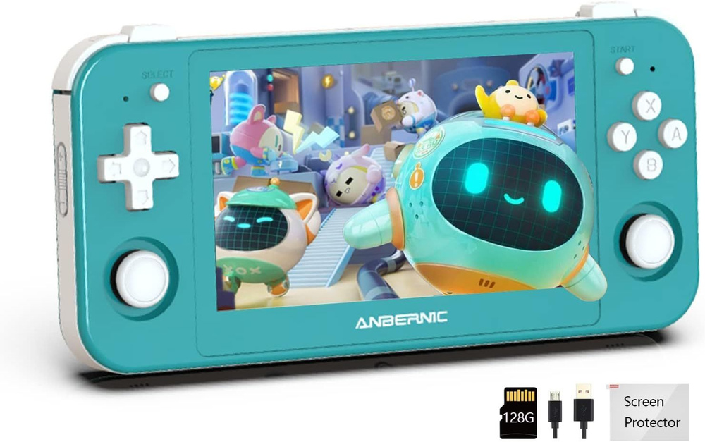 Портативная игровая консоль ANBERNIC RG505 Plus Android 12, Ретро ...