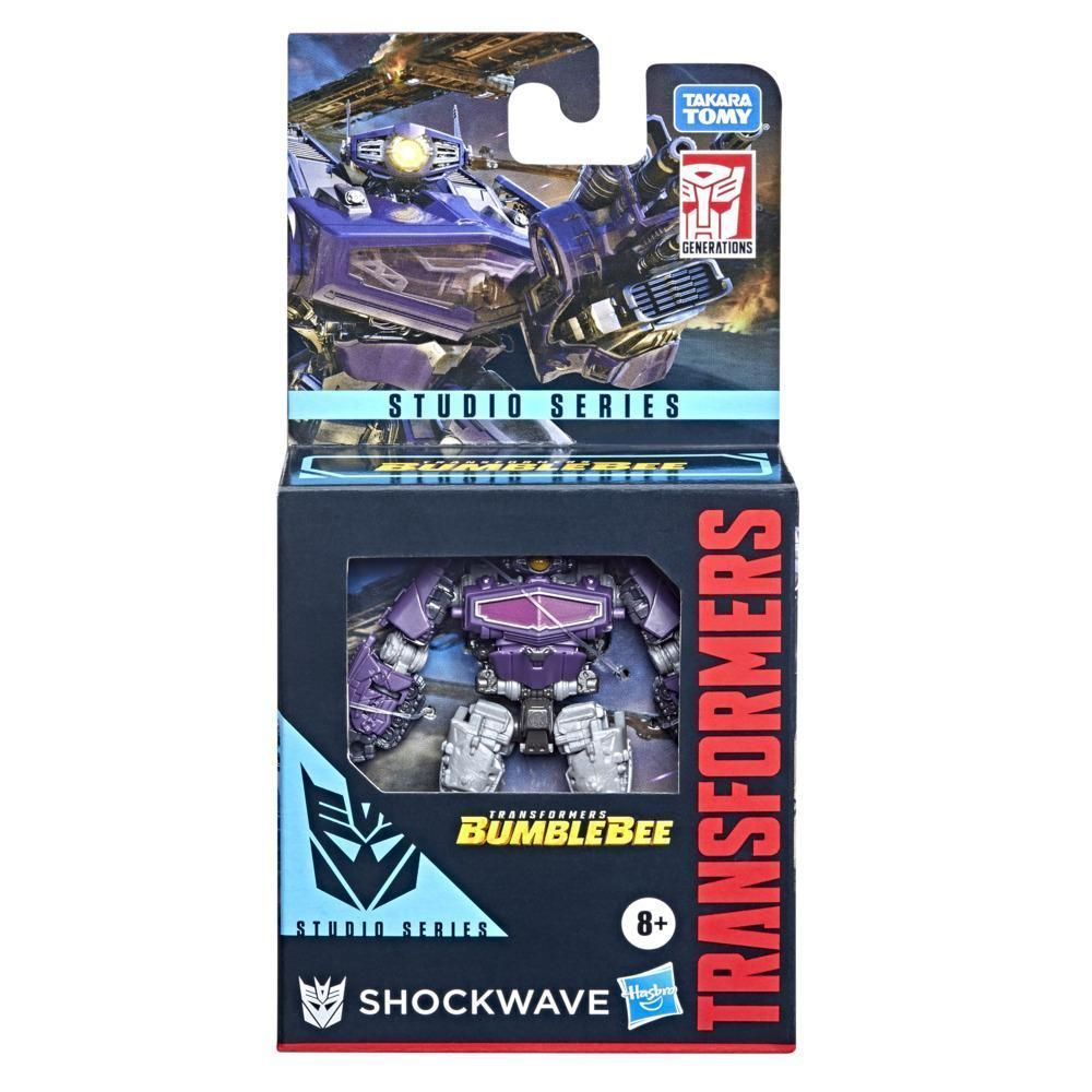 Трансформеры игрушки Hasbro Transformers Studio Series Core Class Transformers: Bumblebee Shockwave (8.9cm) #1