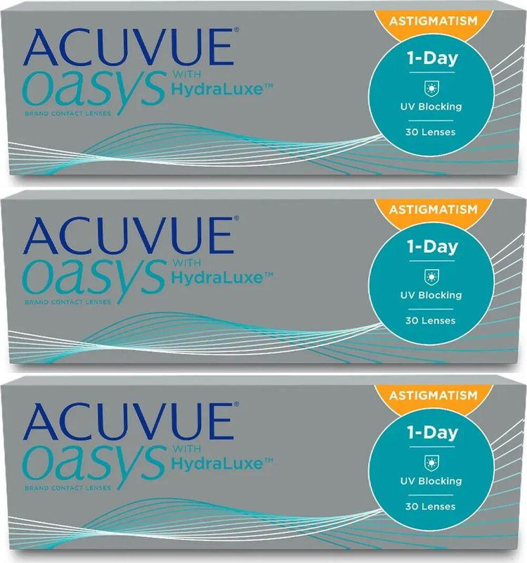 1-Day Acuvue Oasys for Astigmatism. Цилиндр(Cyl) -0.75. Ось(Ax) 160. Сфера(Sp) -4.75 / 14.3 / 8.5, 90 #1