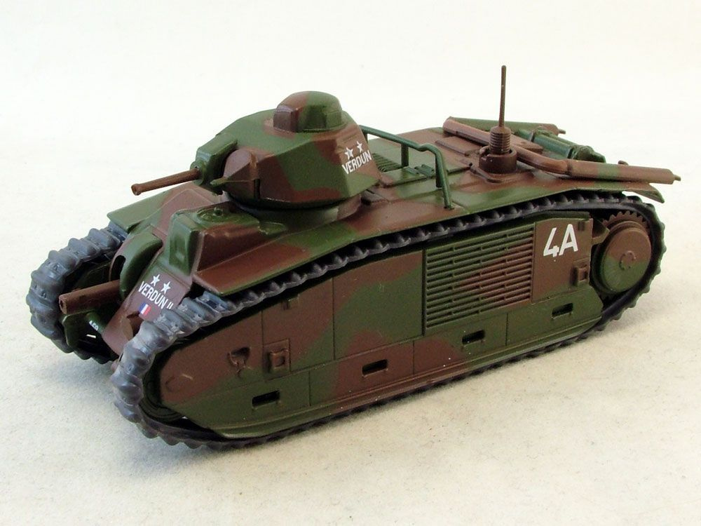 Танк Char B1 bis, Боевые машины мира №26, коллекционная модель, 1/72  #1