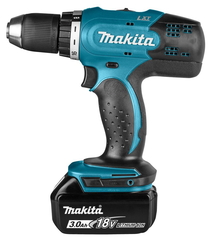 Аккумуляторная дрель-шуруповерт Makita DDF453RFE #1