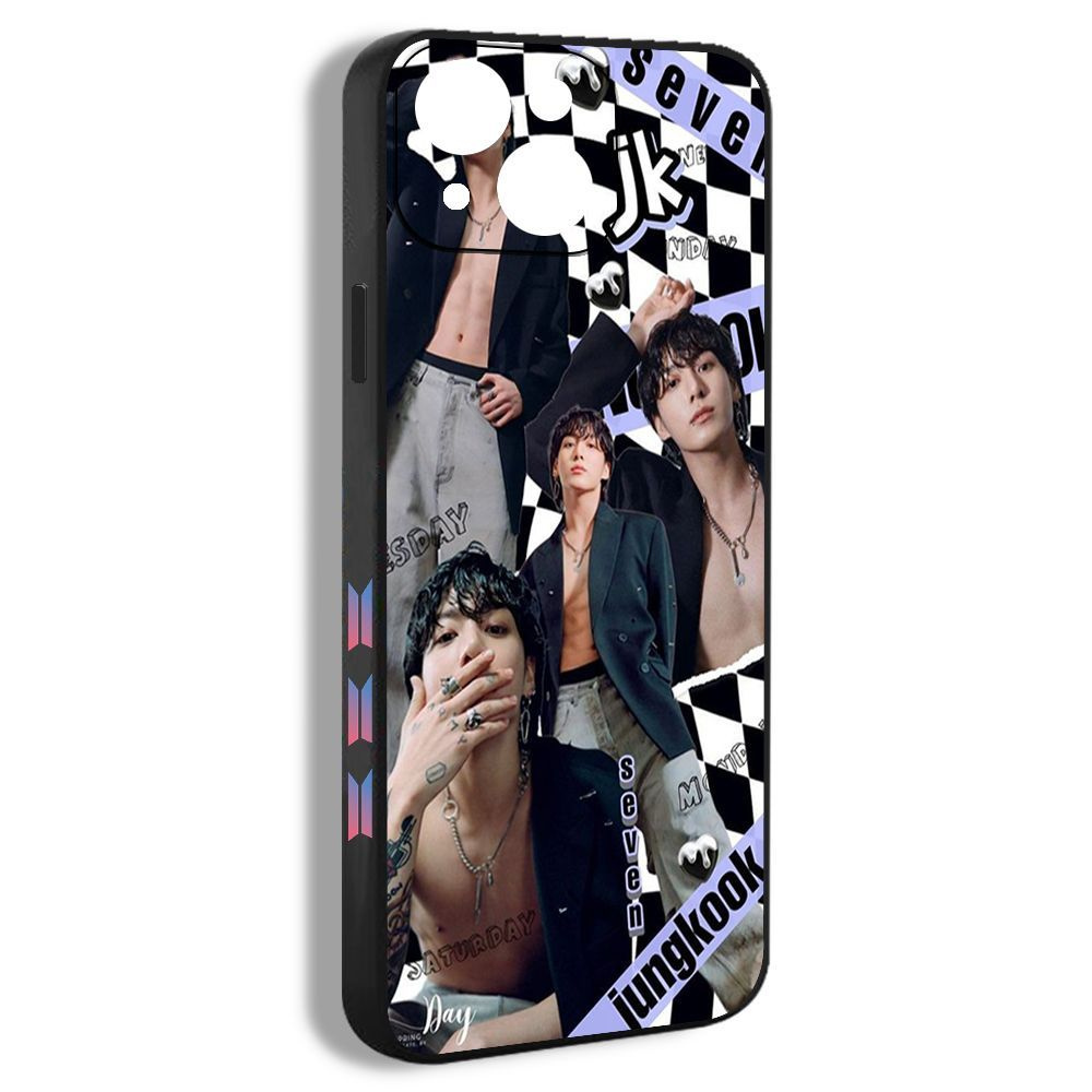 Чехол для смартфона Подходит для iPhone 14 BTS jungkook JK БТС Чон джонгук  Чонгук Семь альбом - купить с доставкой по выгодным ценам в  интернет-магазине OZON (1170241612)