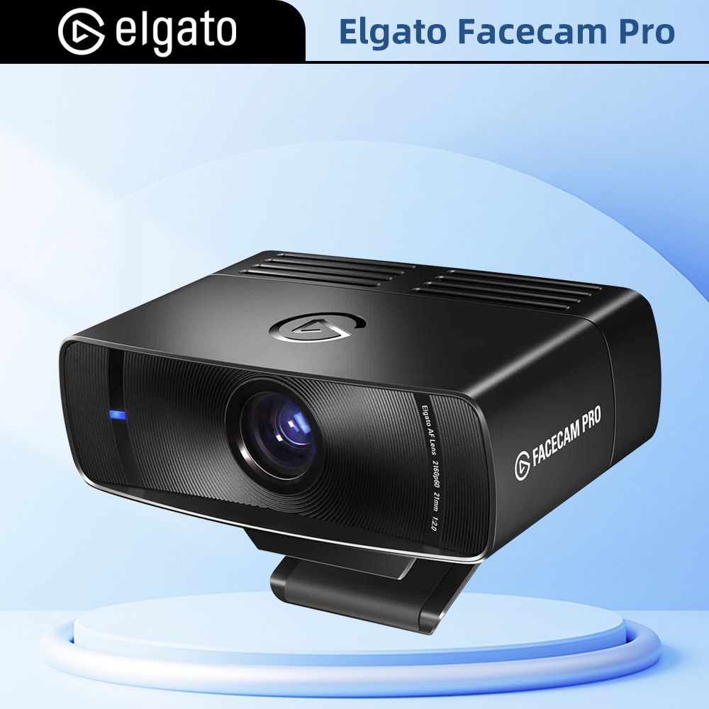 Elgato Web-камера Facecam Pro, черный