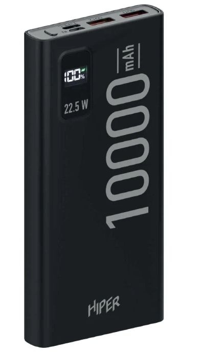 Внешний аккумулятор (Power Bank) HIPER EP 10000 BLACK - купить по ...