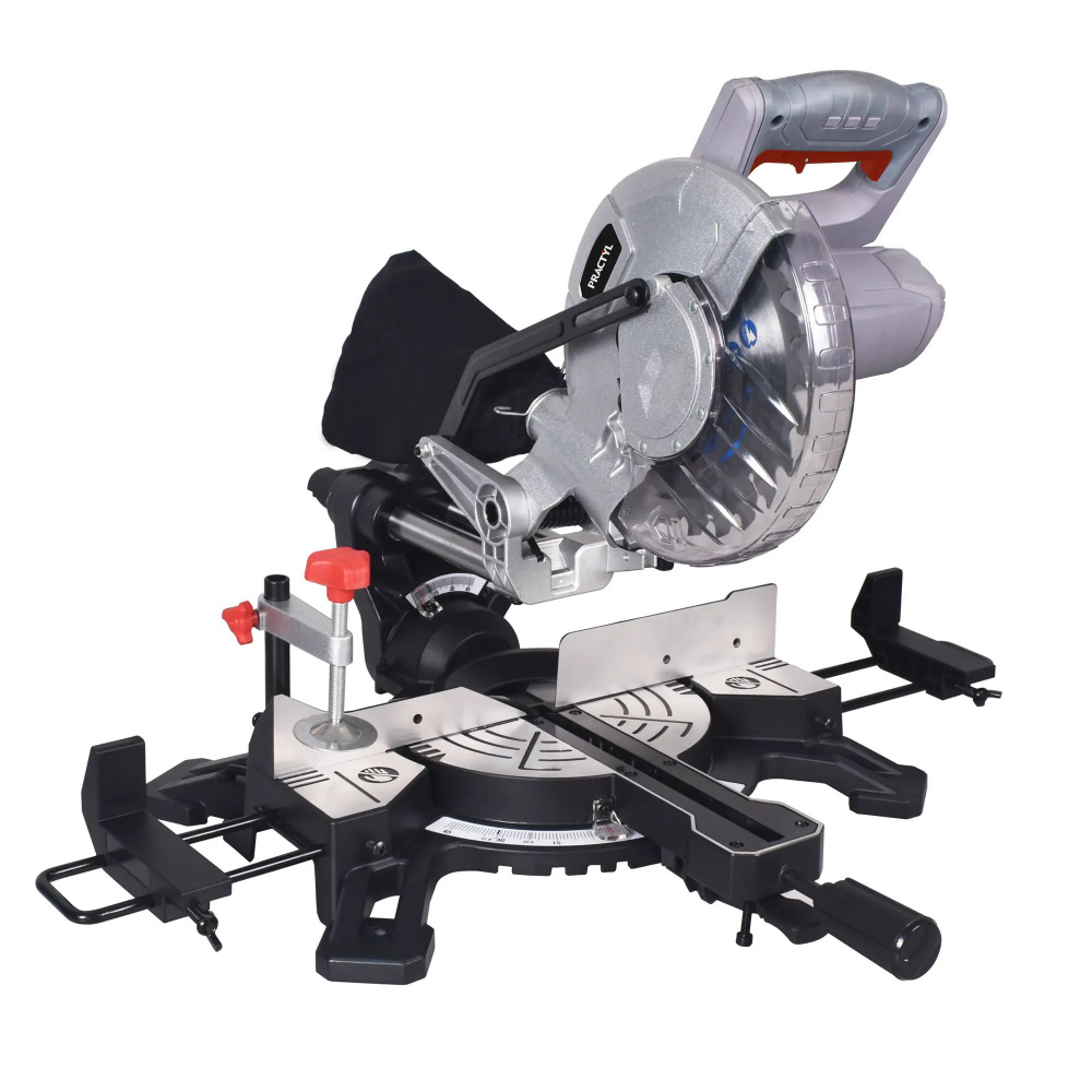 Пила торцовочная Practyl J1G-ZP8B-210-EU с протяжкой, 1500 Вт, 210мм ...