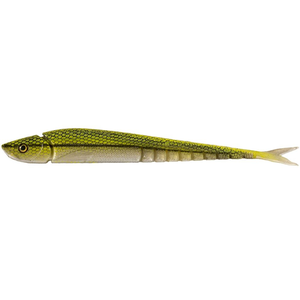 Приманка силиконовая WAKE PELAGEAR 8.0" (3 шт/уп) #Green Minnow/20cm,28g #1