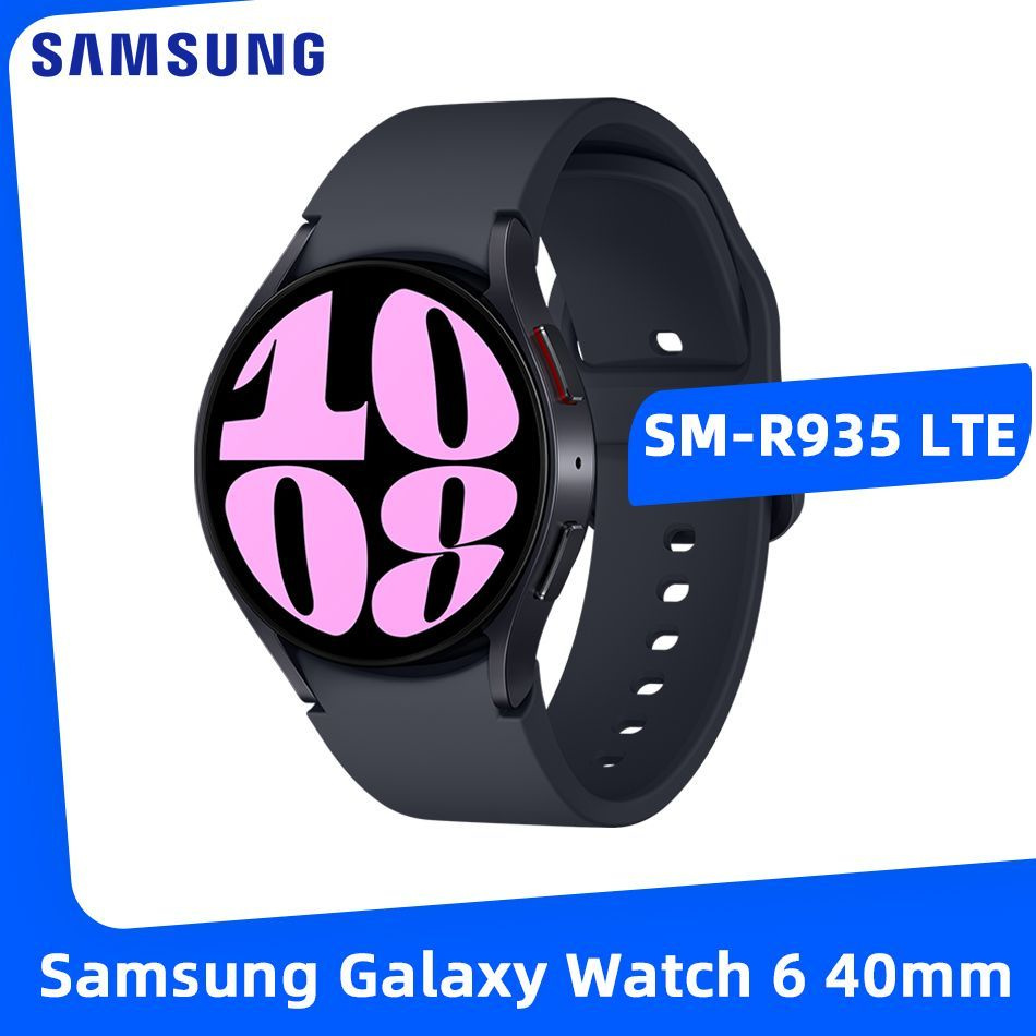 Samsung Умные часы Galaxy Watch 6 40мм R935 Версия LTE 1.3 '' Super AMOLED экран GPS NFC WiFi Часы, 40mm #1