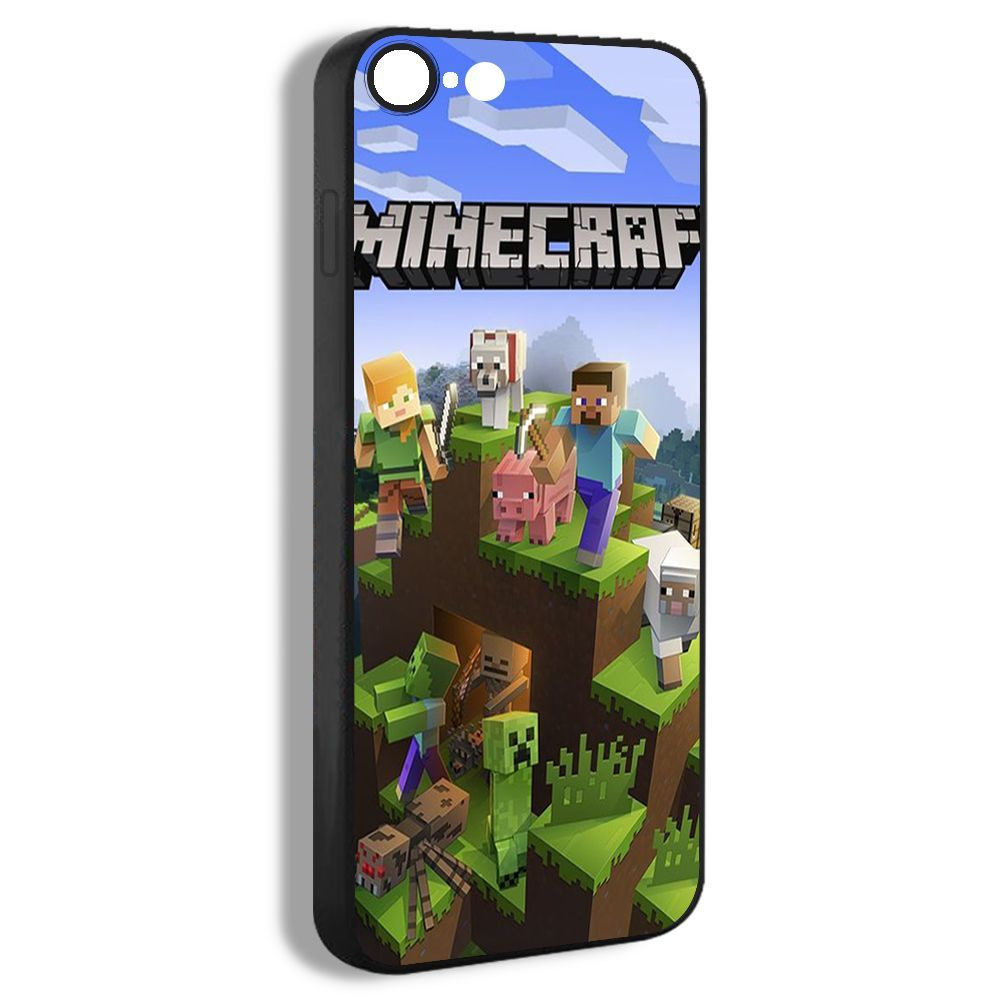 чехол для смартфона Подходит для iPhone 8 Minecraft Майнркатф игры Криппер  ремесло создавать EDZ60 - купить с доставкой по выгодным ценам в  интернет-магазине OZON (1197707810)