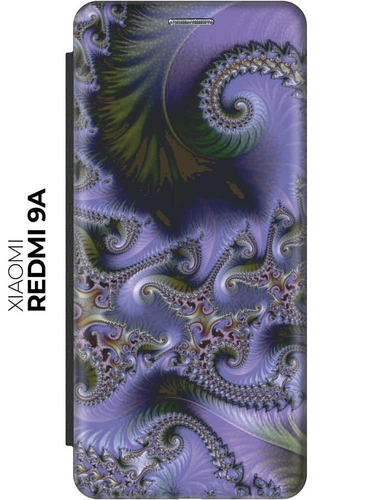 Чехол-книжка Магические узоры на Xiaomi Redmi 9A / Сяоми Редми 9А ...