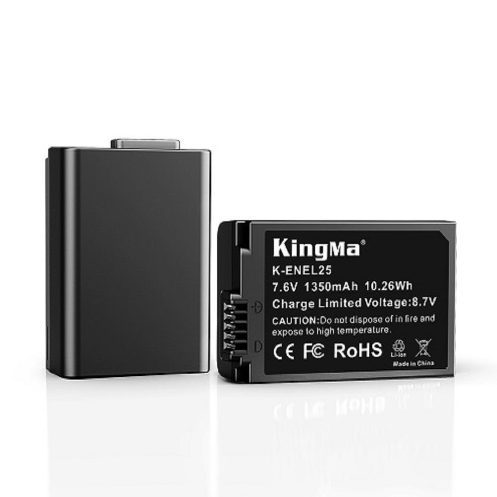 Аккумулятор для Nikon Z30, Z50, Z fc / KingMa EN-EL25 (1350mAh) + защитный  кейс - купить с доставкой по выгодным ценам в интернет-магазине OZON  (1202781052)