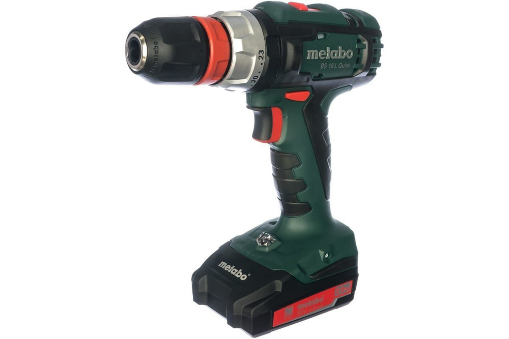 Аккумуляторная дрель-шуруповерт Metabo BS 18 L Quick 602320500 #1