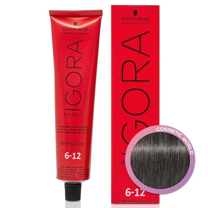 Краска Igora Royal 6/12 60мл - купить с доставкой по выгодным ценам в ...